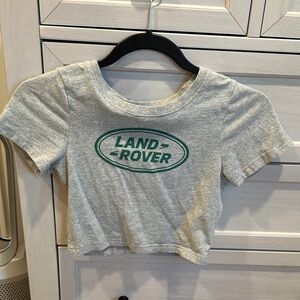 Cropped Gray T-Shirt